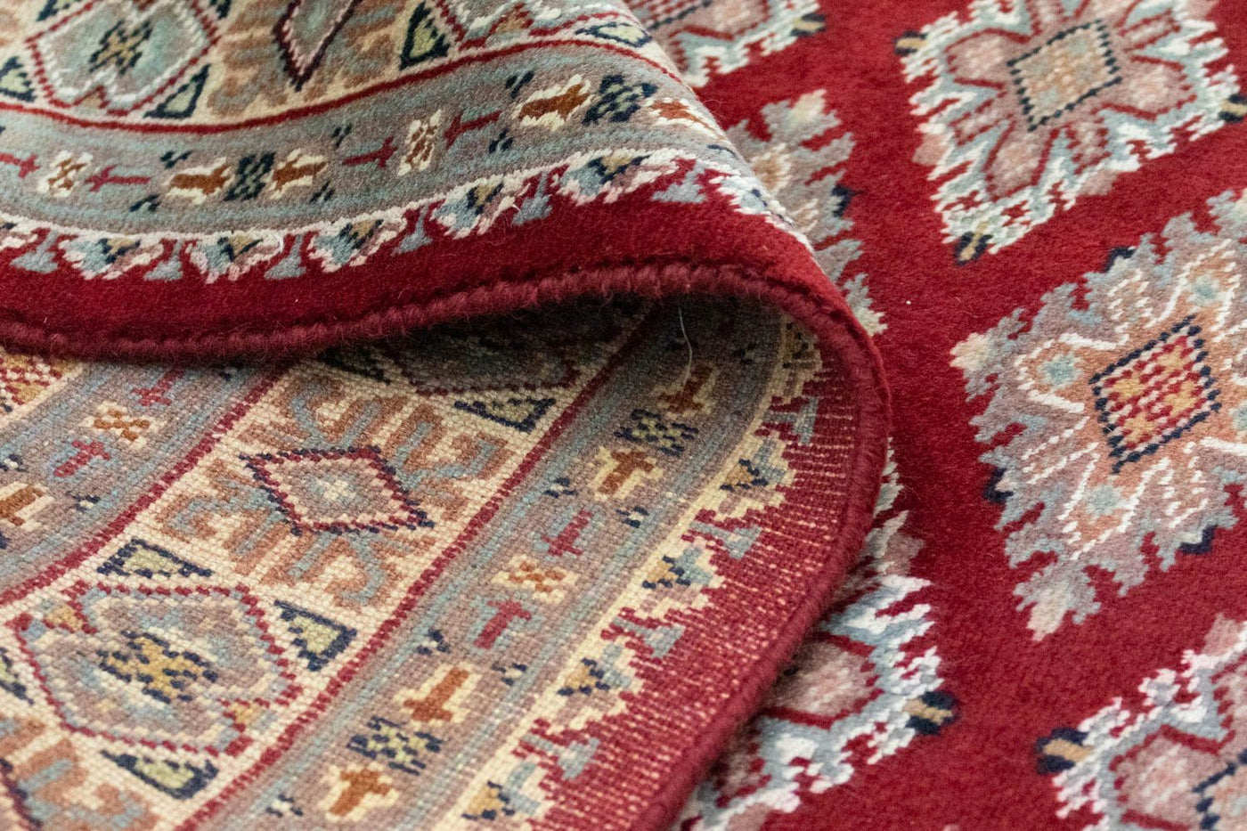 Pakistaans tapijt - 124 x 78 cm - rood