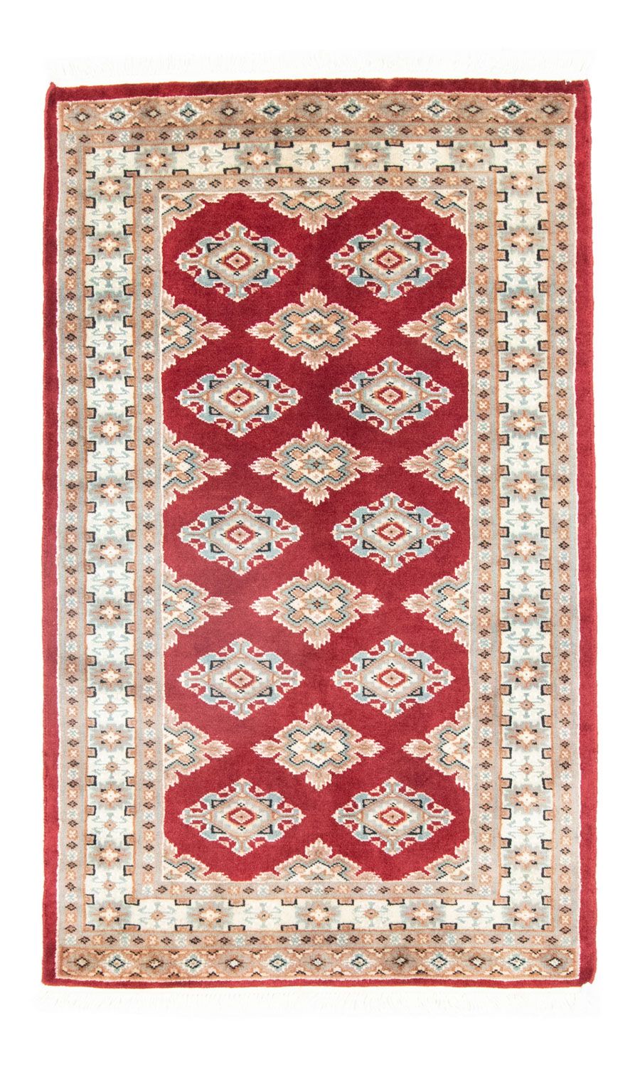 Pakistaans tapijt - 126 x 77 cm - rood