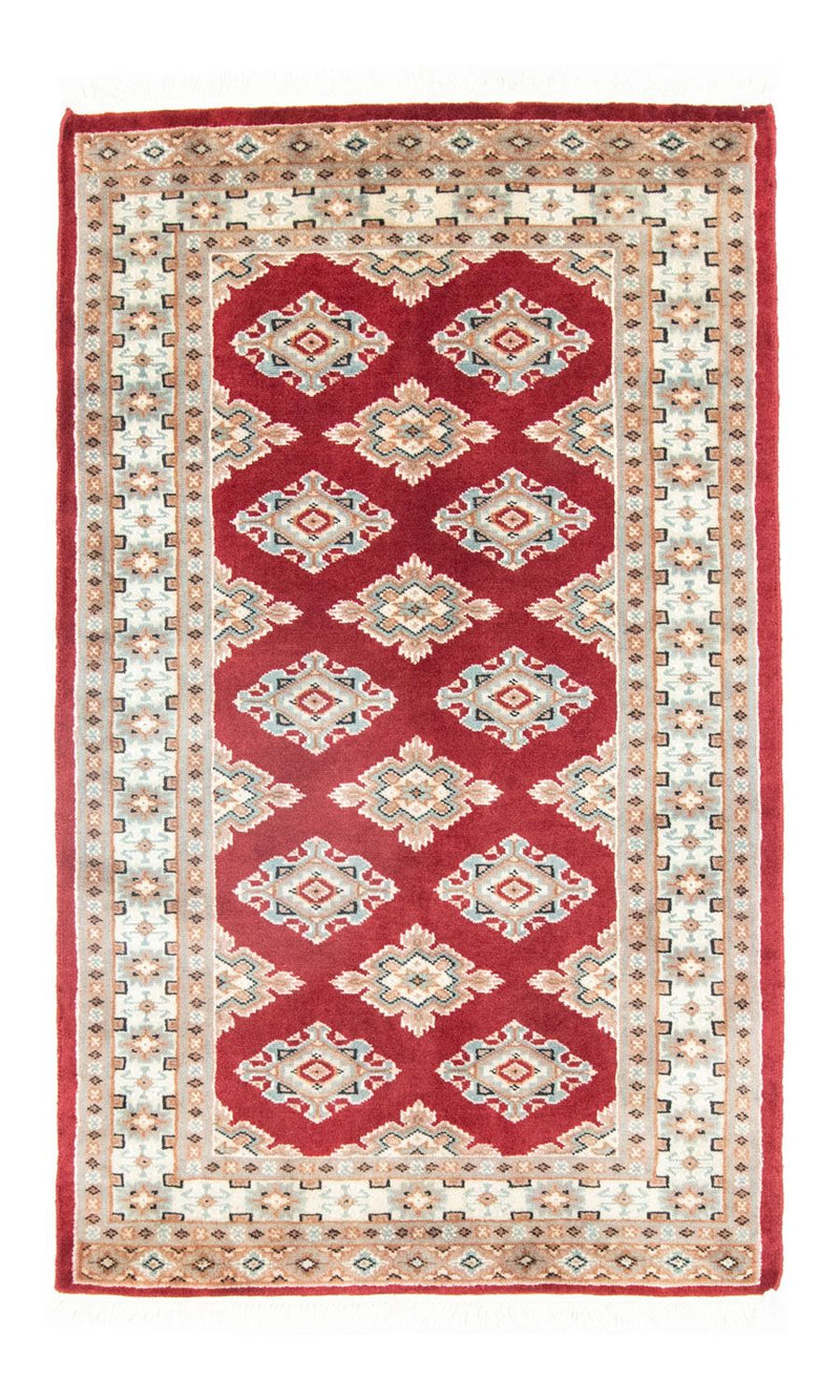 Pakistaans tapijt - 126 x 77 cm - rood