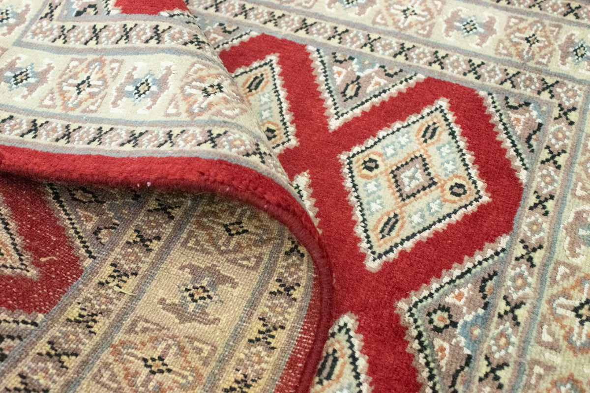 Pakistaans tapijt - 93 x 63 cm - rood