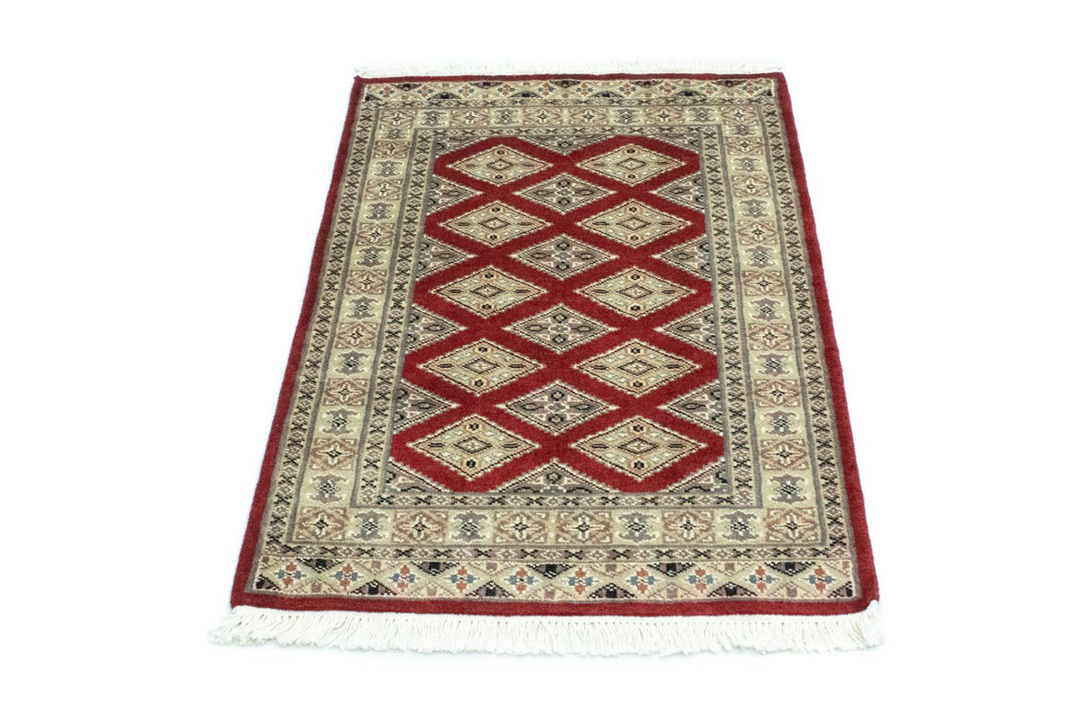 Pakistaans tapijt - 93 x 63 cm - rood