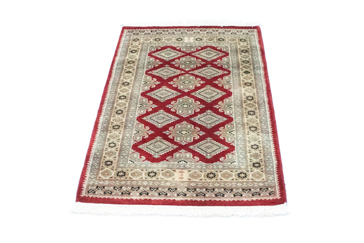 Pakistaans tapijt - 96 x 63 cm - rood