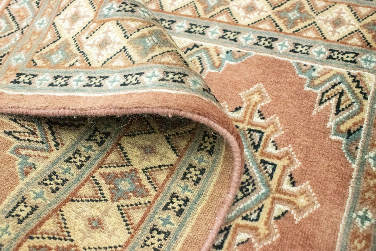 Pakistaans tapijt - 88 x 57 cm - bruin