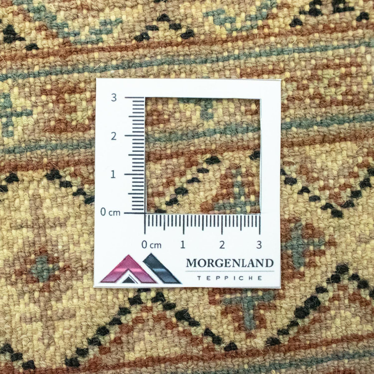 Pakistaans tapijt - 88 x 57 cm - bruin