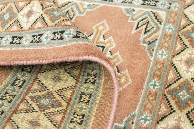 Pakistaans tapijt - 88 x 62 cm - bruin