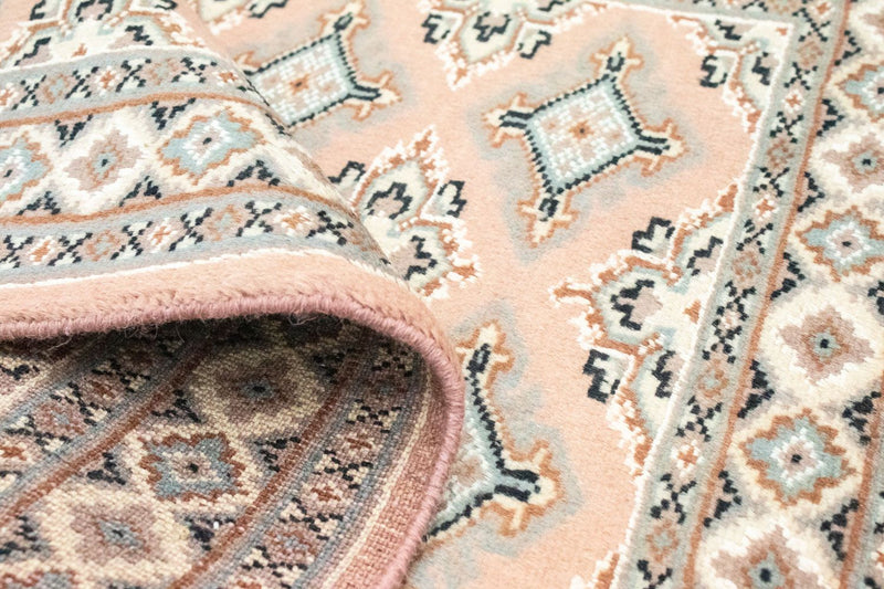 Pakistaans tapijt - 91 x 61 cm - zalm