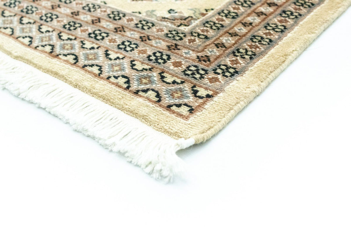 Pakistaans tapijt - 93 x 61 cm - beige