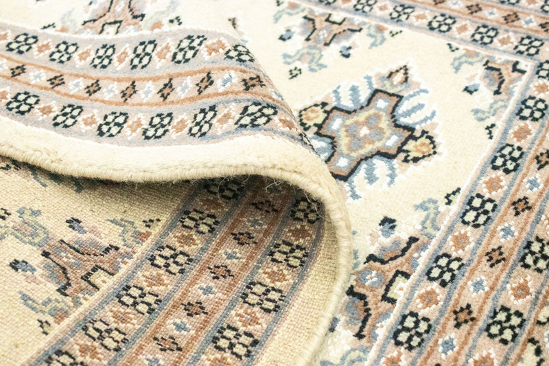 Pakistaans tapijt - 93 x 61 cm - beige