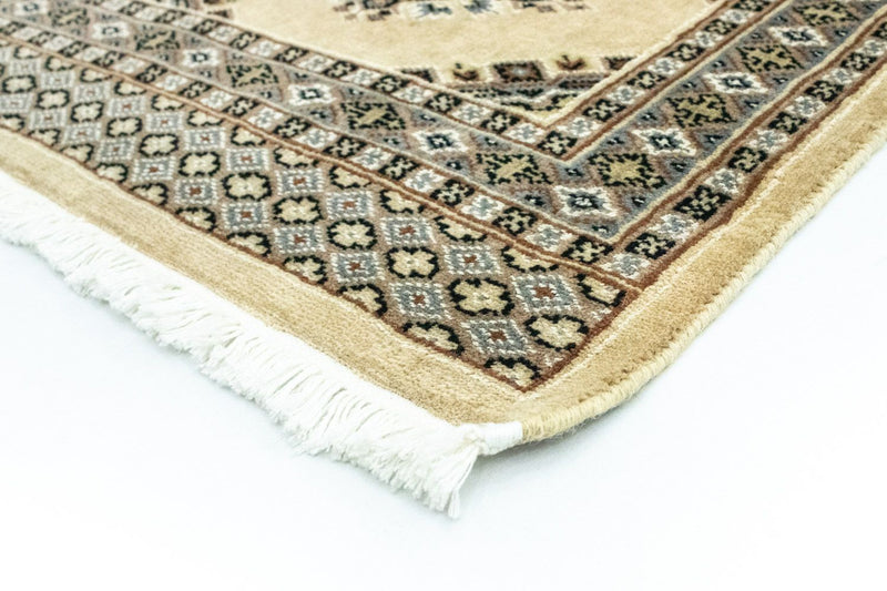 Pakistaans tapijt - 95 x 64 cm - beige