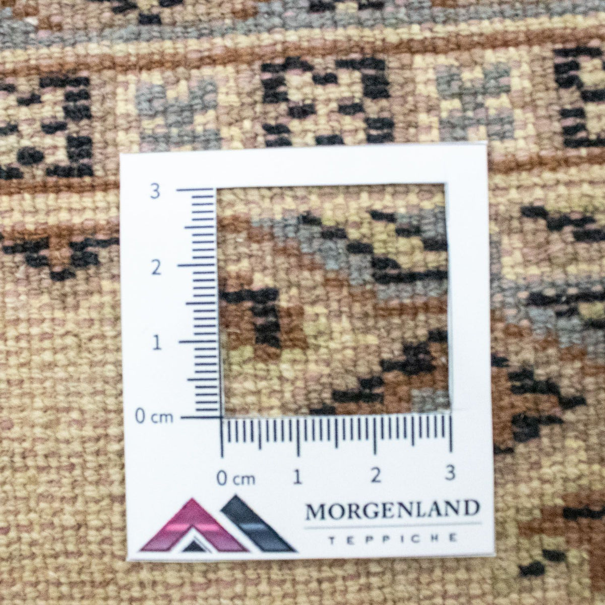 Pakistaans tapijt - 94 x 64 cm - beige