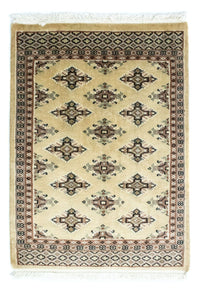 Pakistaans tapijt - 87 x 62 cm - beige