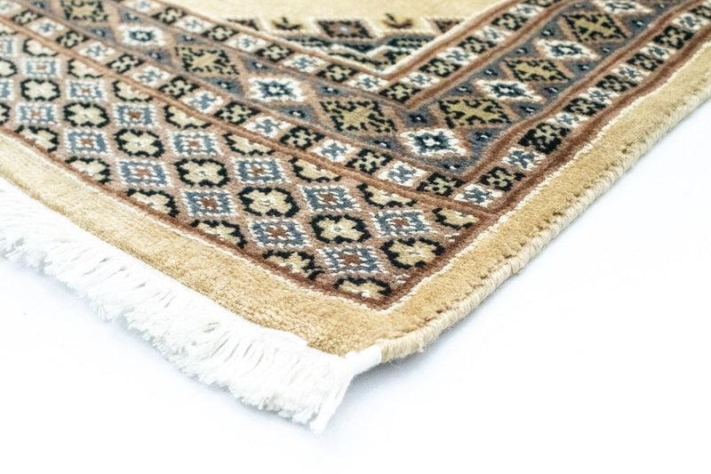 Pakistaans tapijt - 92 x 64 cm - beige
