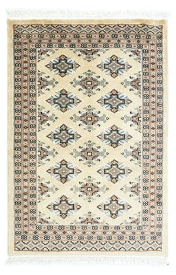 Pakistaans tapijt - 92 x 62 cm - beige