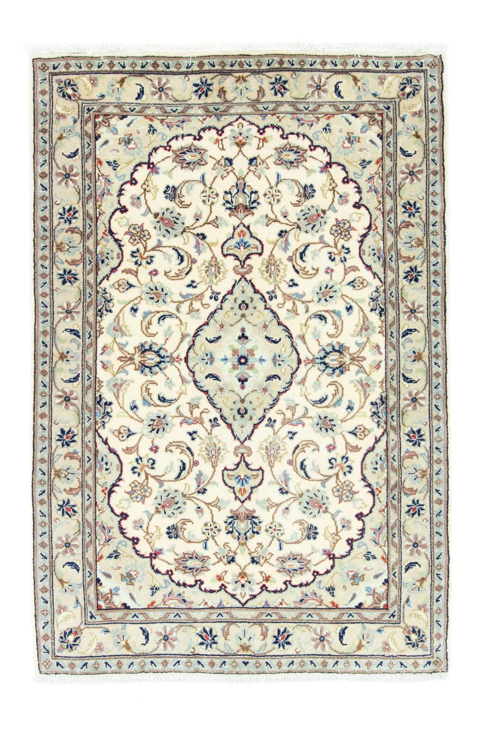 Perzisch tapijt - Keshan - 150 x 103 cm - beige