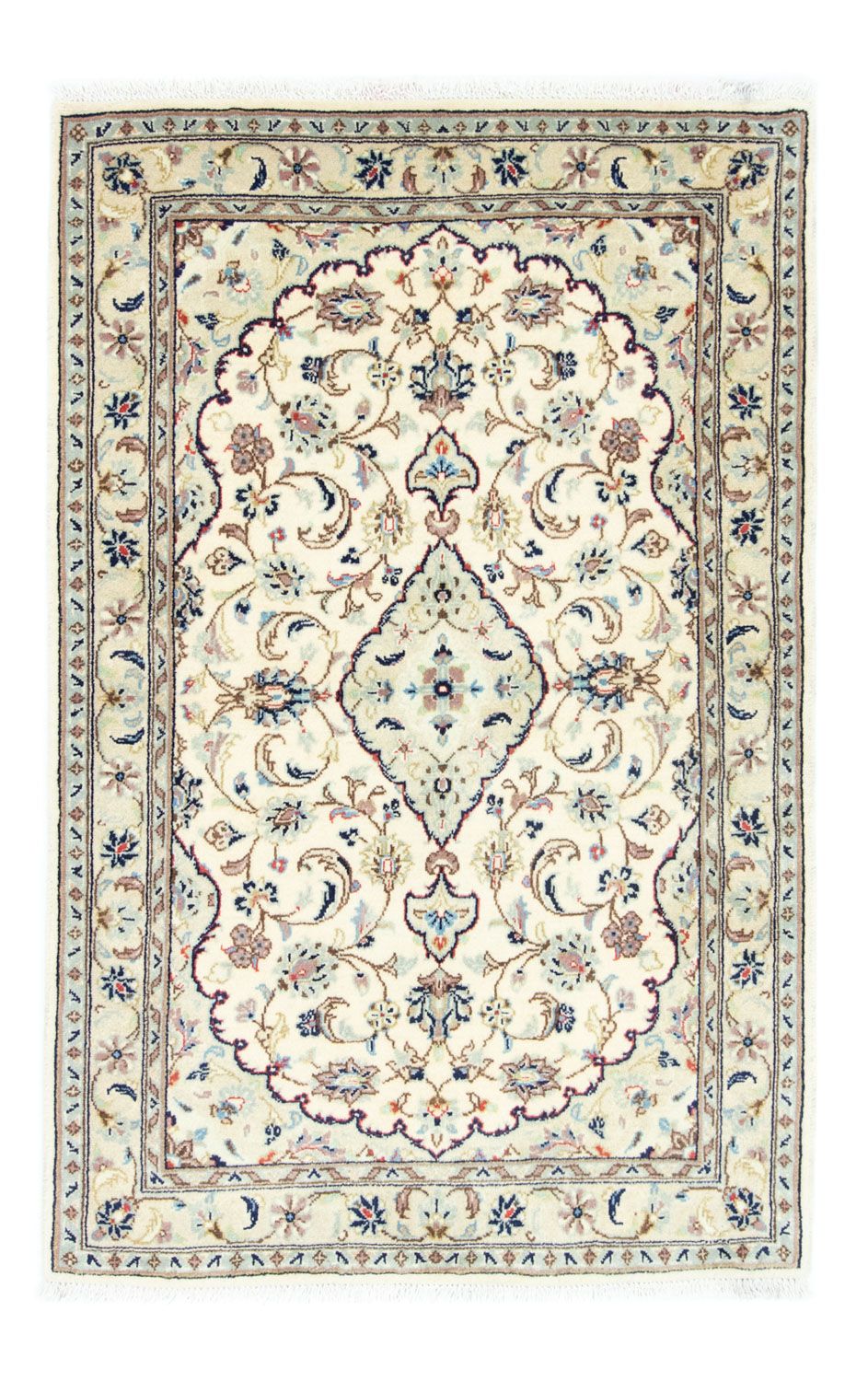 Perzisch tapijt - Keshan - 152 x 98 cm - beige