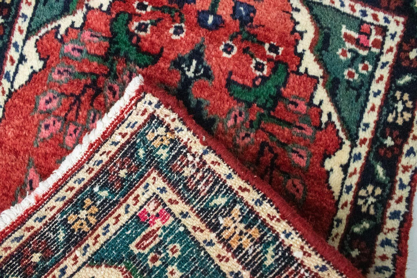 Hamadan Tapijt 60x40cm - Perzisch tapijt