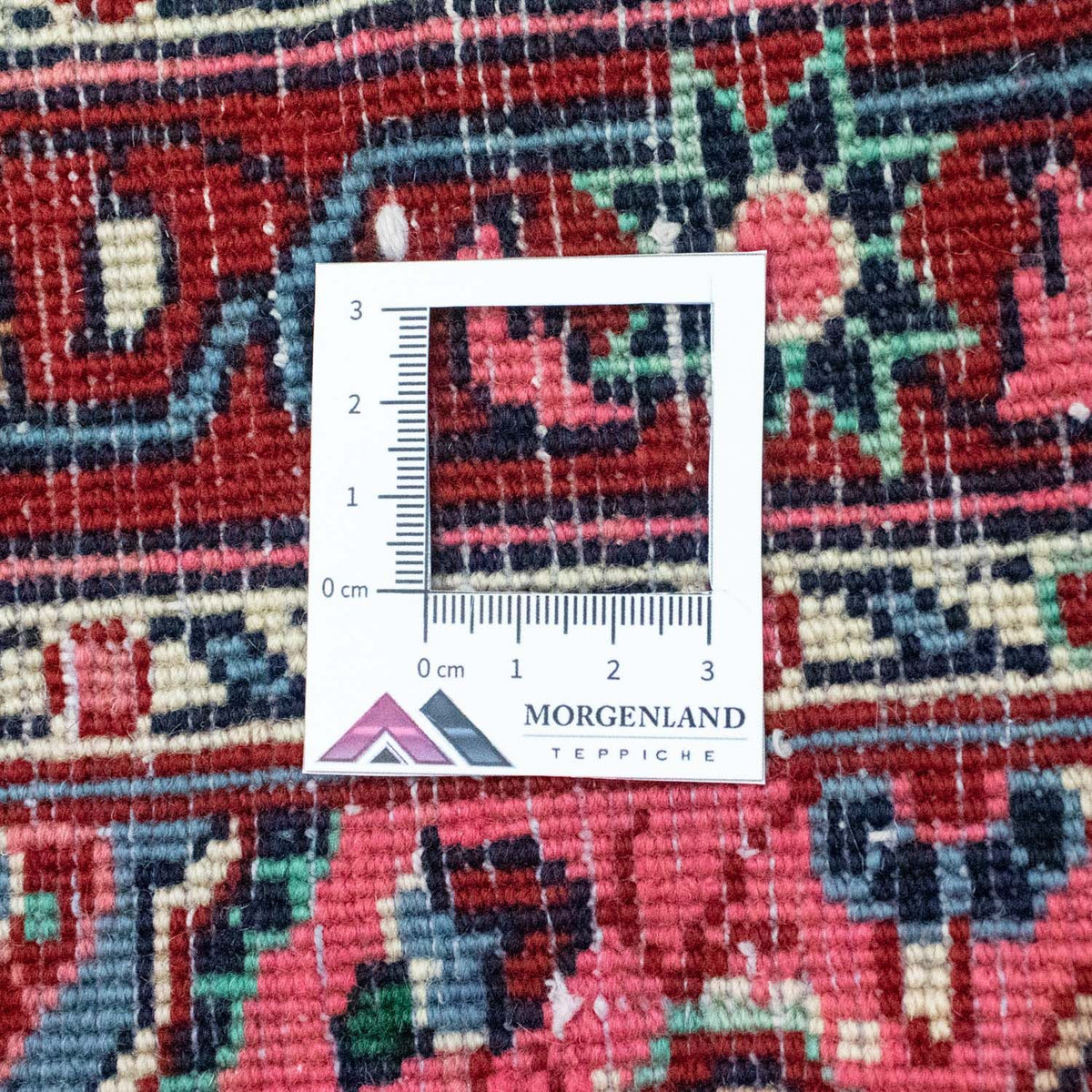 Perzisch tapijt - Bijar - 90 x 73 cm - blauw