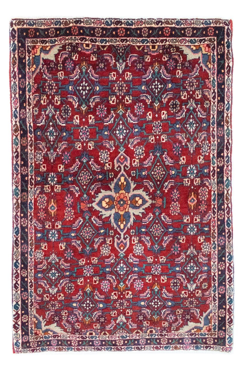 Perzisch tapijt - Bijar - 115 x 78 cm - rood