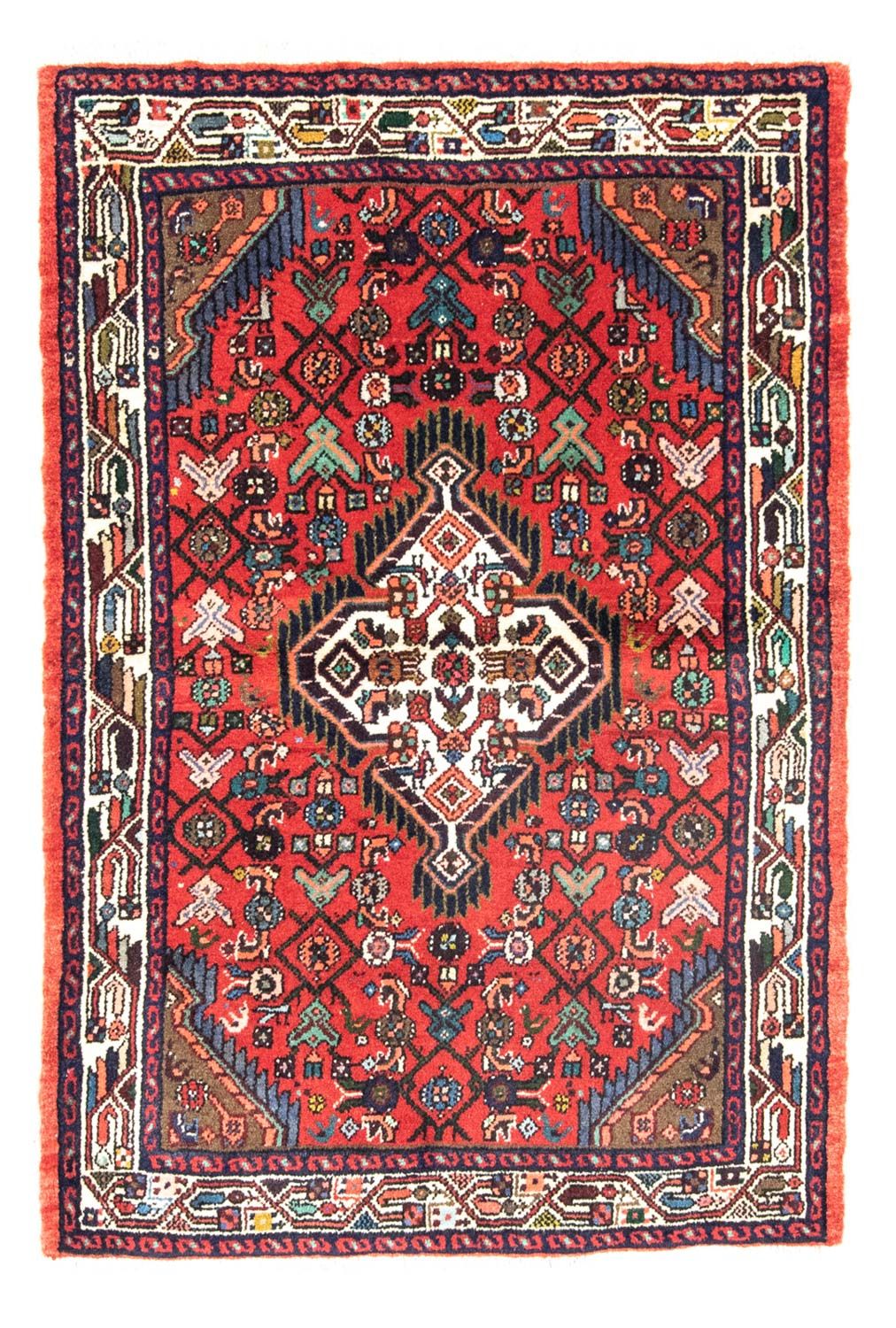 Perzisch Tapijt - Nomadisch - 122 x 85 cm - rood