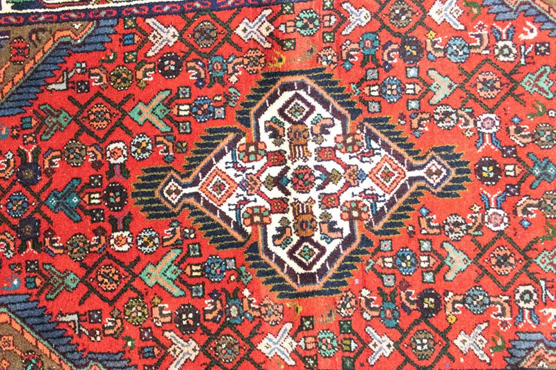 Perzisch Tapijt - Nomadisch - 122 x 85 cm - rood