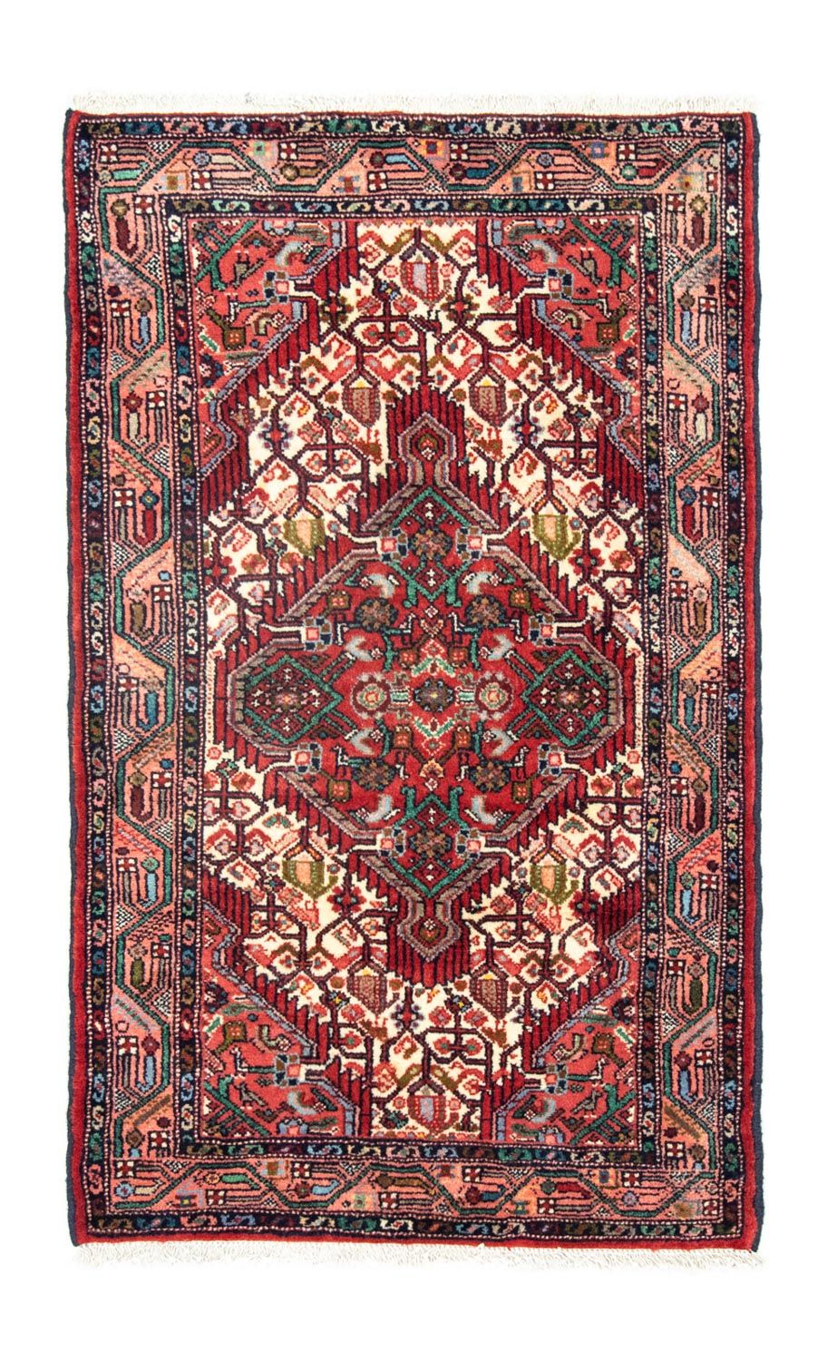 Perzisch Tapijt - Nomadisch - 122 x 80 cm - rood
