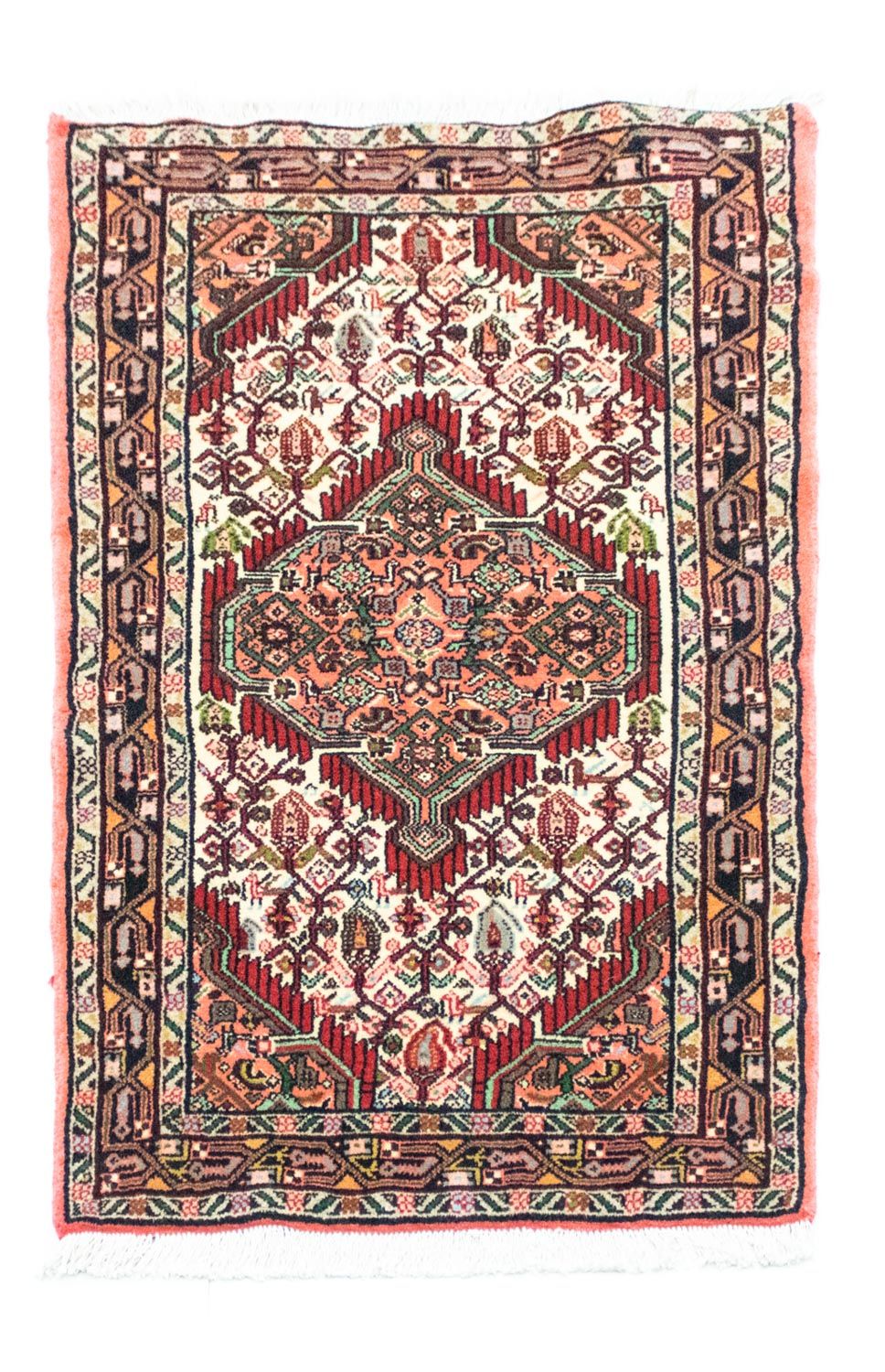 Perzisch Tapijt - Nomadisch - 138 x 80 cm - beige