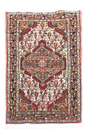 Perzisch Tapijt - Nomadisch - 138 x 80 cm - beige