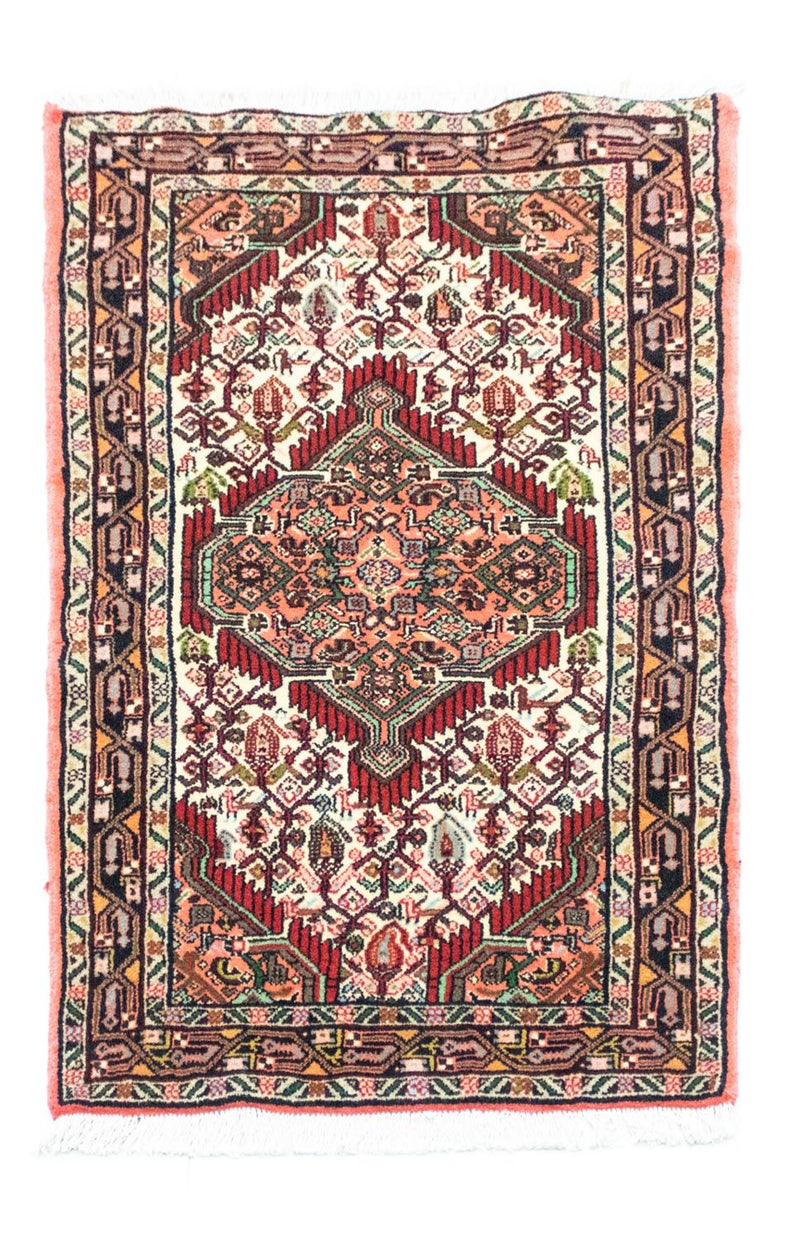 Perzisch Tapijt - Nomadisch - 138 x 80 cm - beige