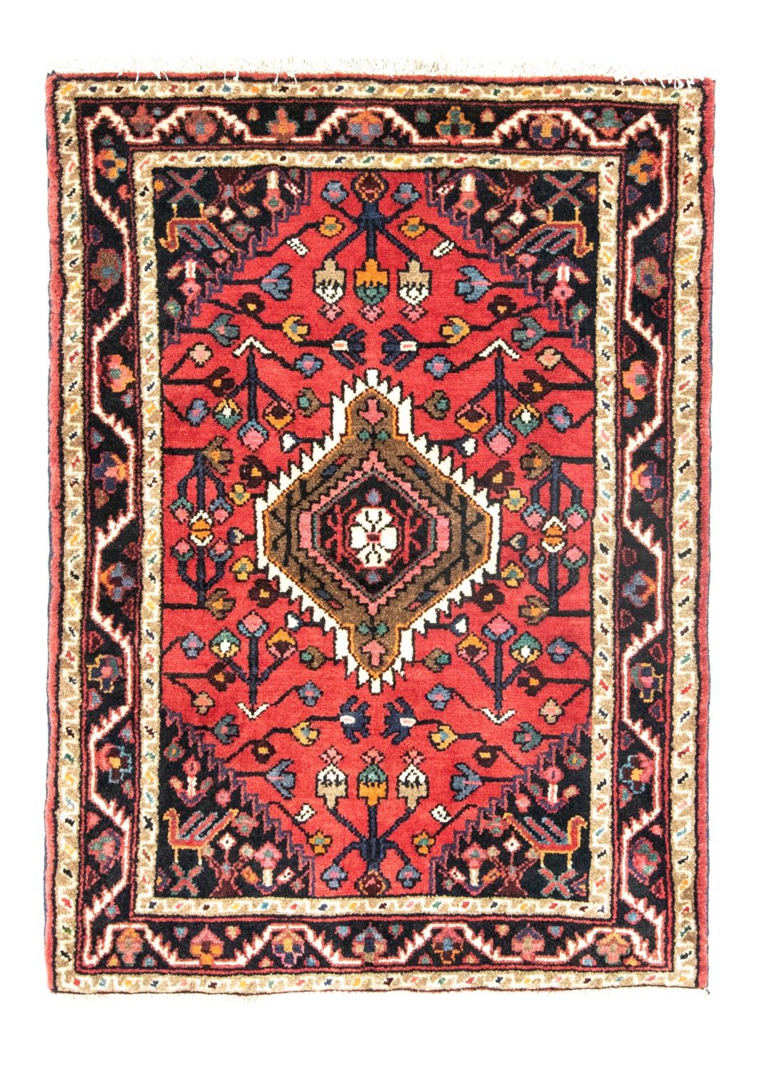 Perzisch Tapijt - Nomadisch - 122 x 80 cm - rood
