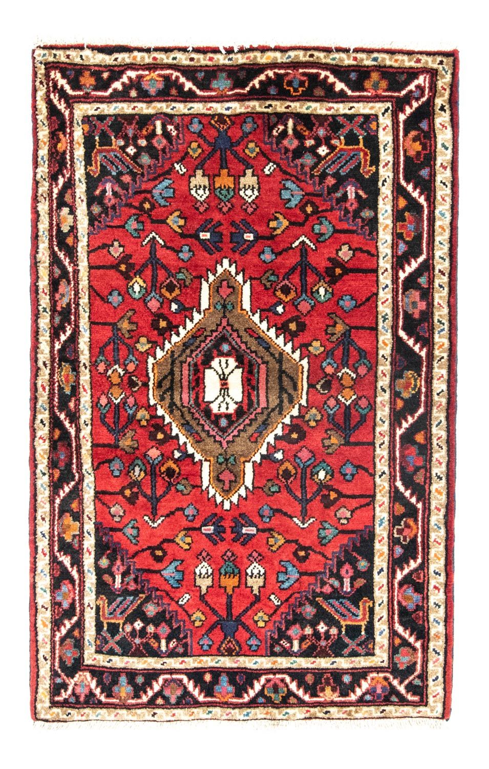 Perzisch Tapijt - Nomadisch - 133 x 85 cm - rood