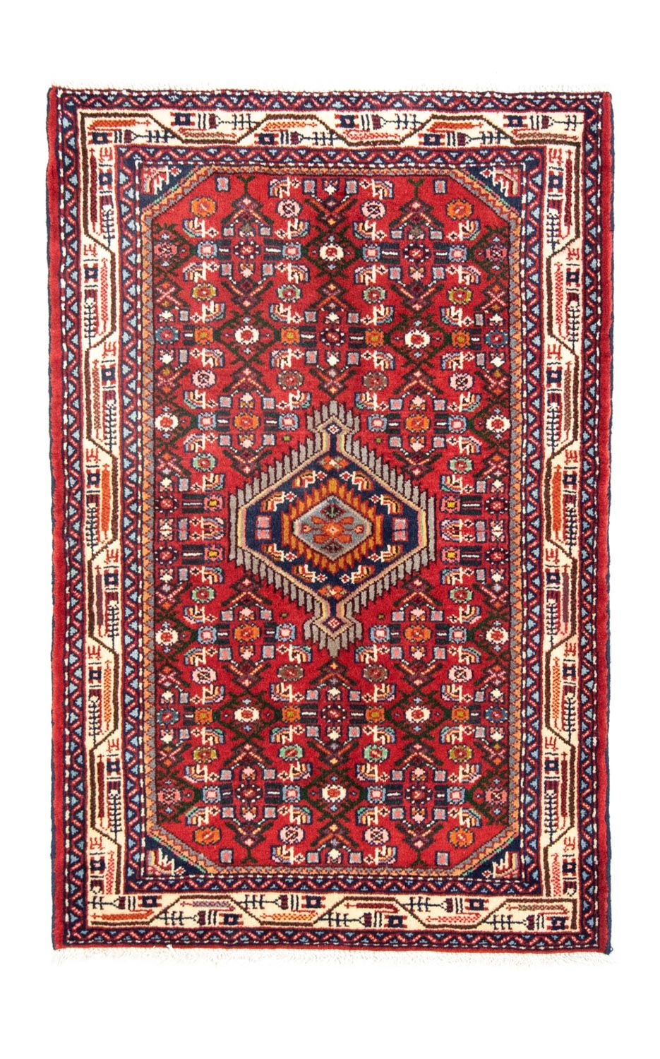 Perzisch Tapijt - Nomadisch - 124 x 80 cm - rood