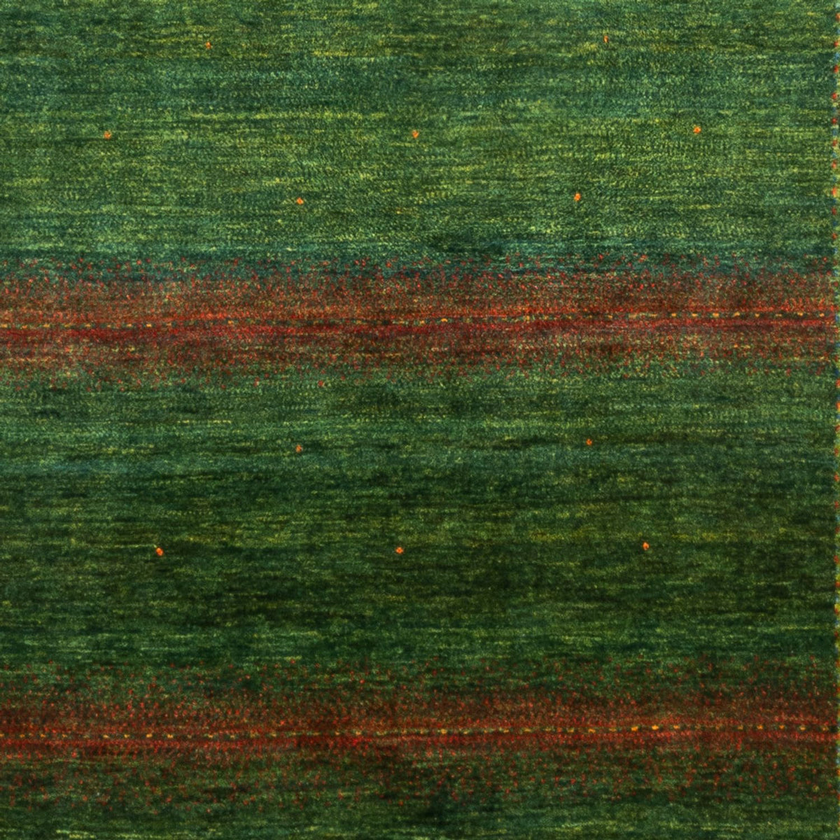 Gabbeh Tapijt - Loribaft Perzisch - 245 x 175 cm - groen