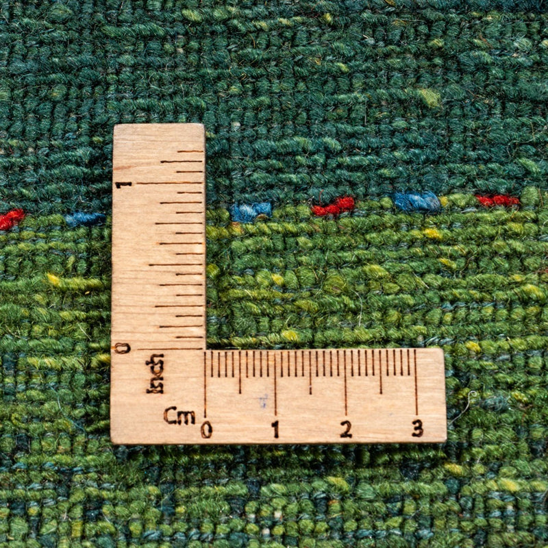 Gabbeh Tapijt - Loribaft Perzisch - 245 x 175 cm - groen