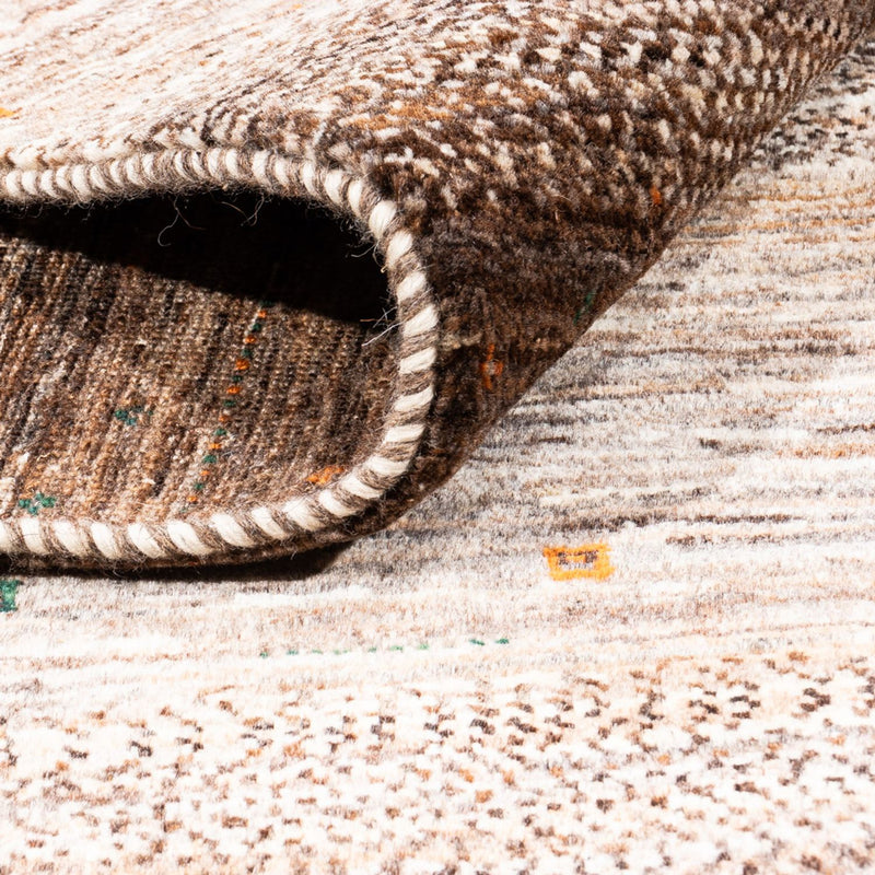 Gabbeh Tapijt - Loribaft Perzisch - 220 x 178 cm - natuur