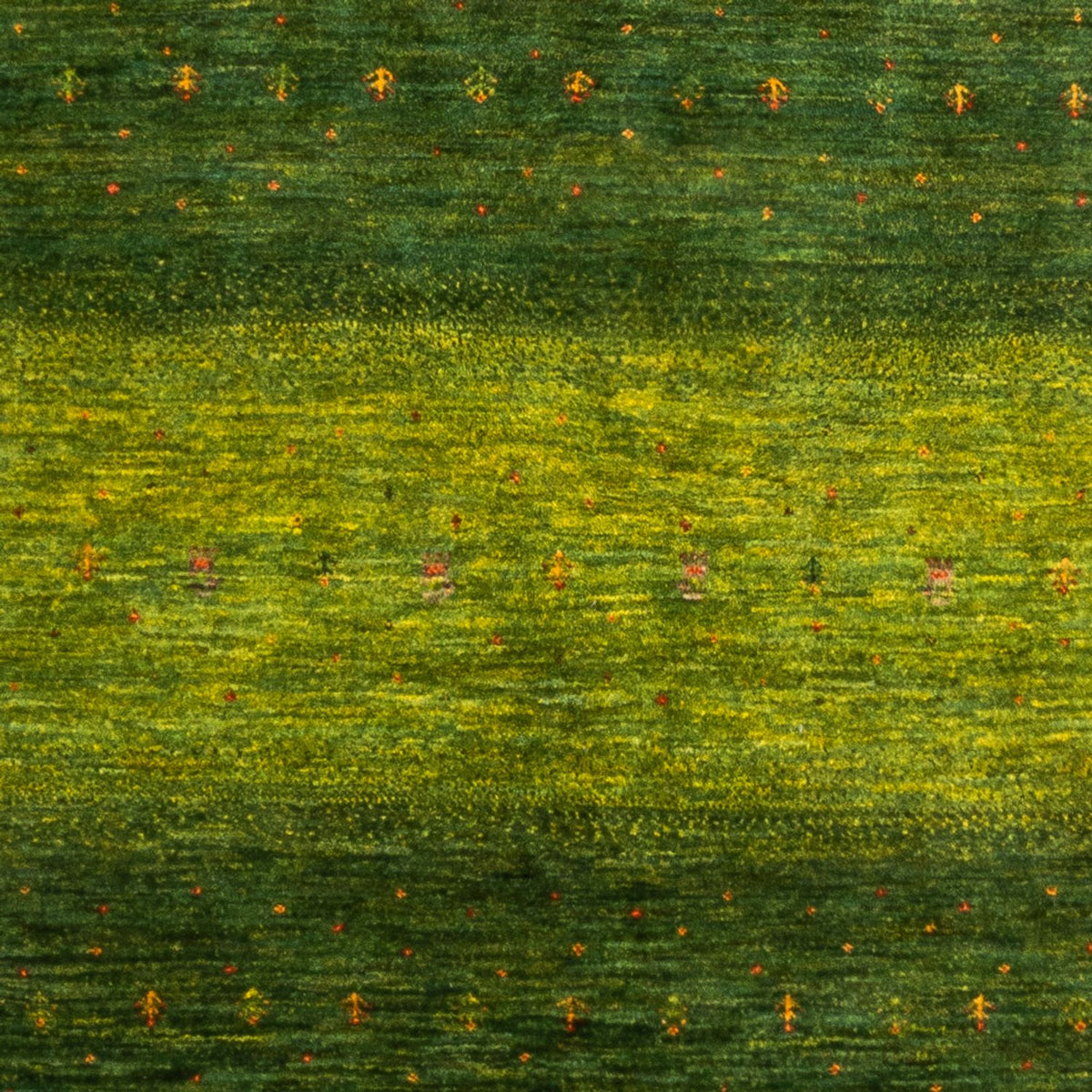 Gabbeh Tapijt - Loribaft Perzisch - 238 x 172 cm - groen