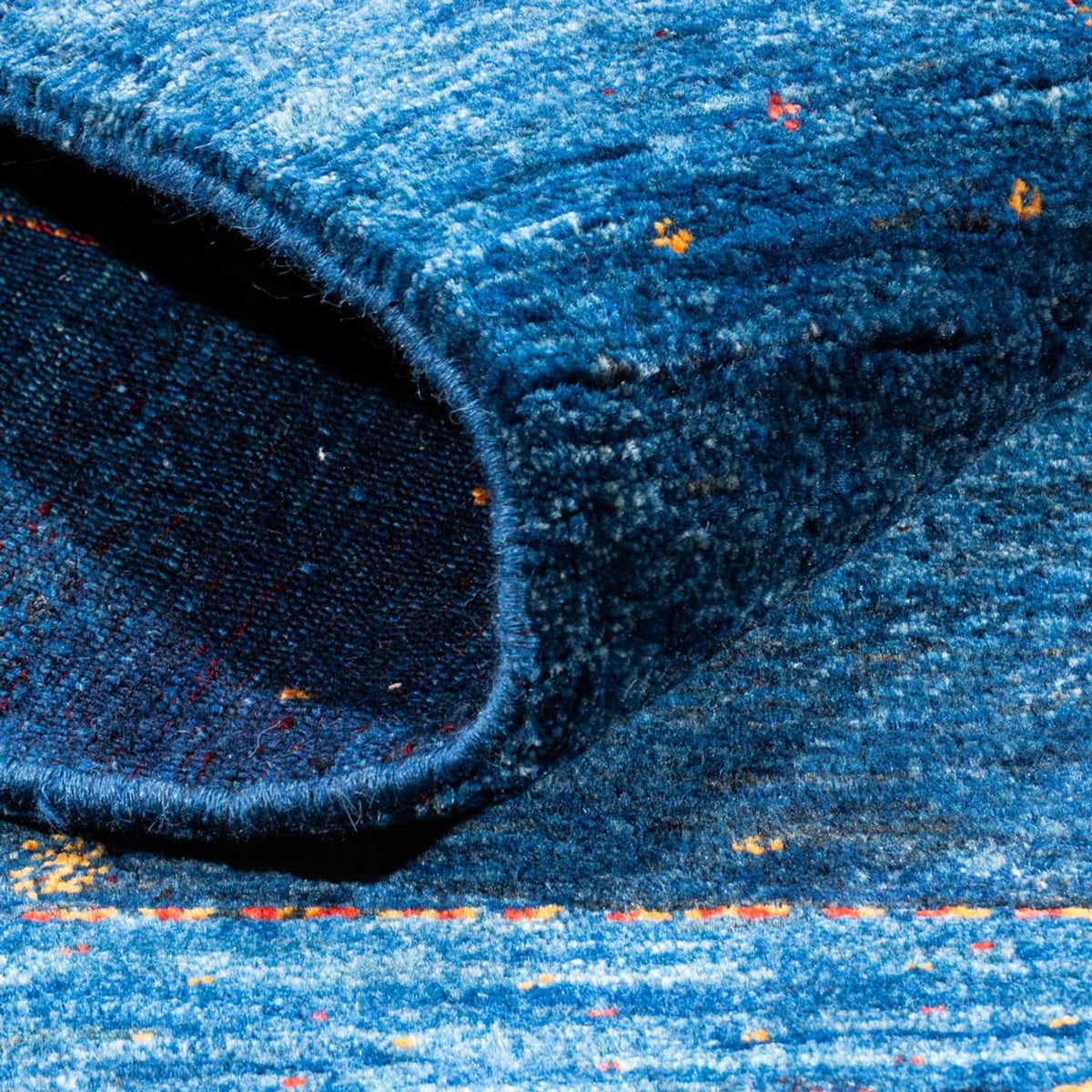 Gabbeh Tapijt - Loribaft Perzisch - 174 x 120 cm - blauw