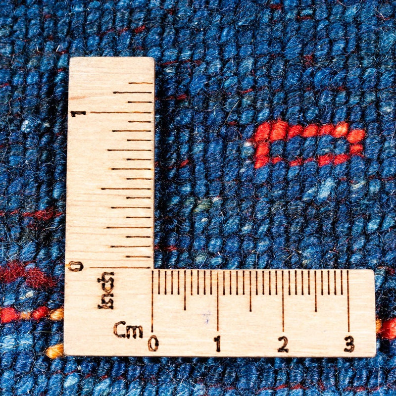 Gabbeh Tapijt - Loribaft Perzisch - 174 x 120 cm - blauw