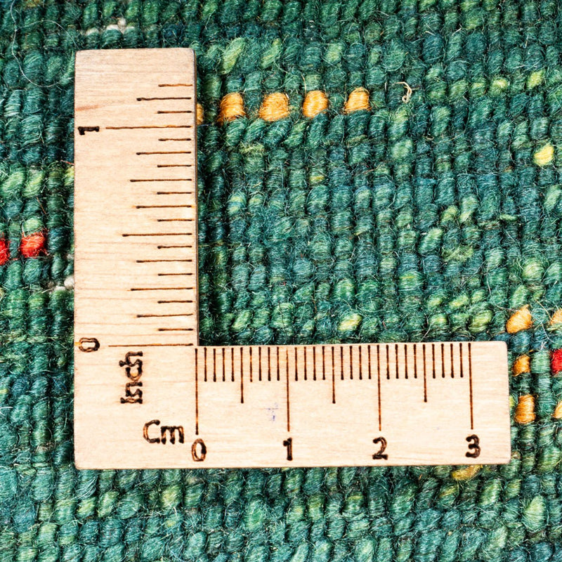 Gabbeh Tapijt - Loribaft Perzisch - 139 x 99 cm - groen