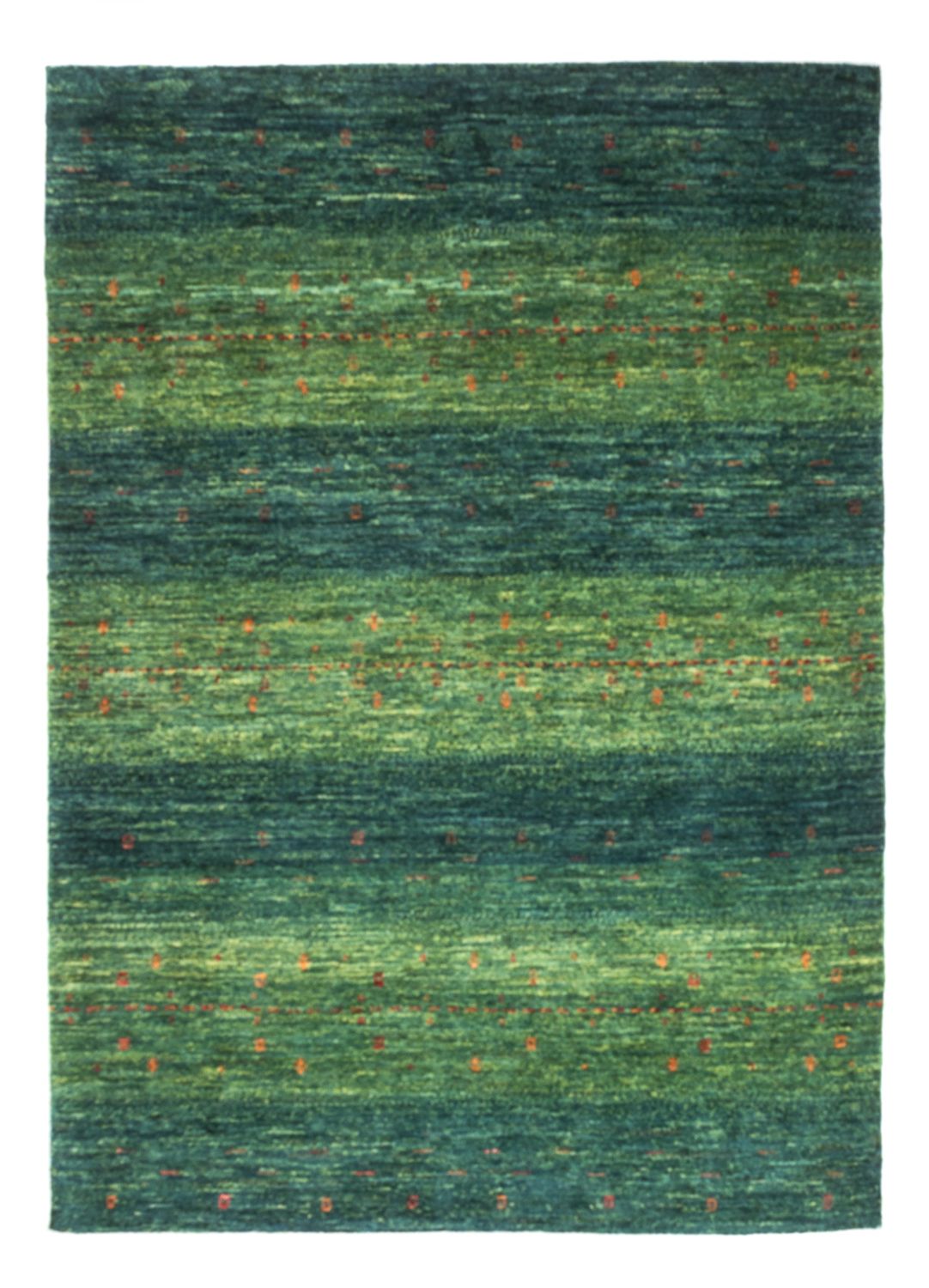 Gabbeh Tapijt - Loribaft Perzisch - 152 x 107 cm - groen