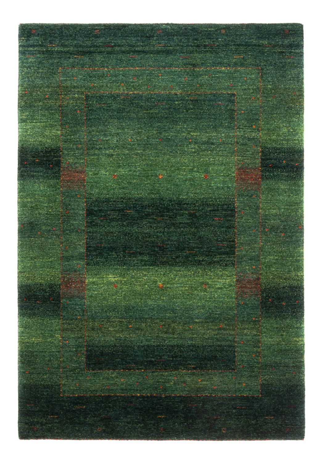 Gabbeh Tapijt - Loribaft Perzisch - 164 x 110 cm - groen
