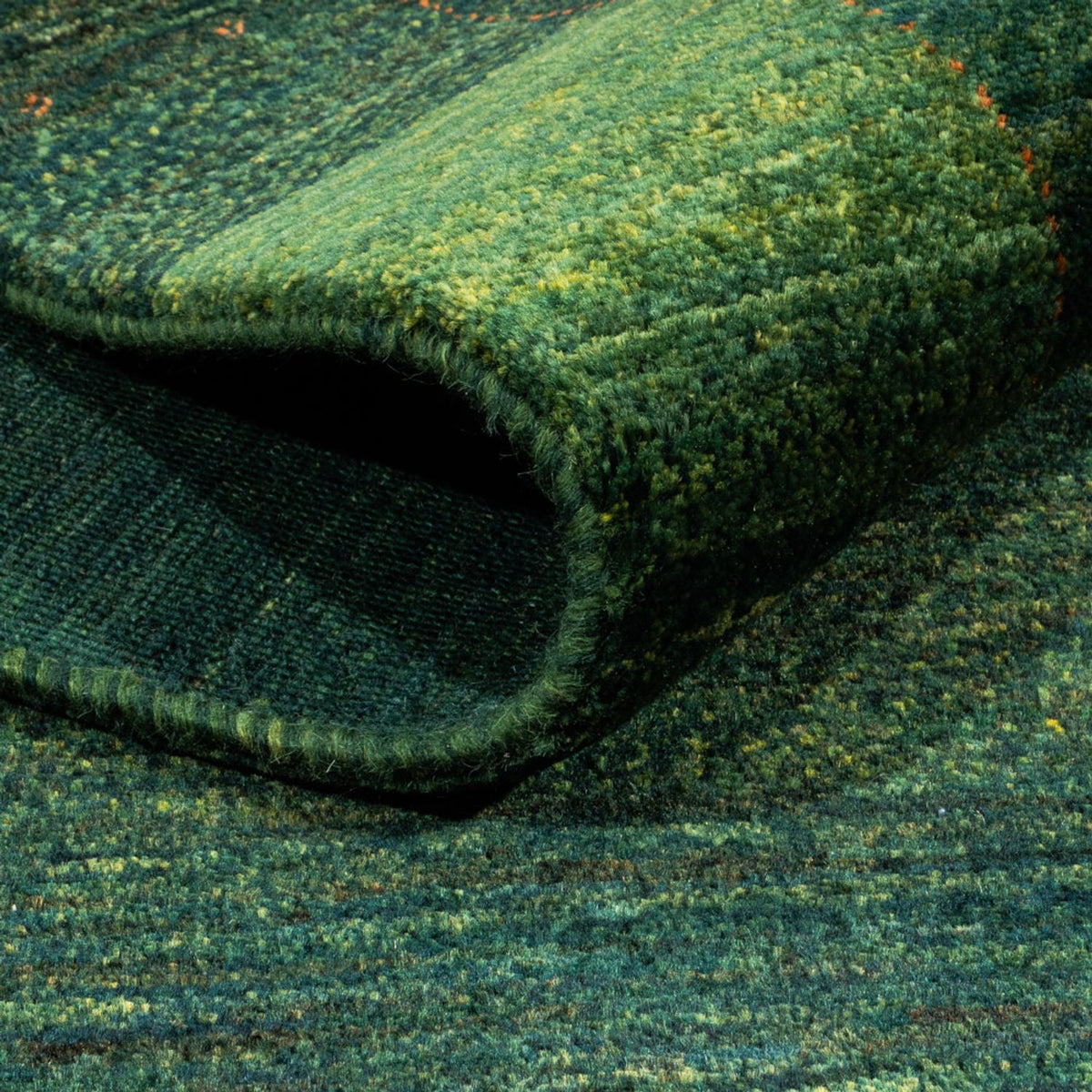 Gabbeh Tapijt - Loribaft Perzisch - 170 x 110 cm - groen