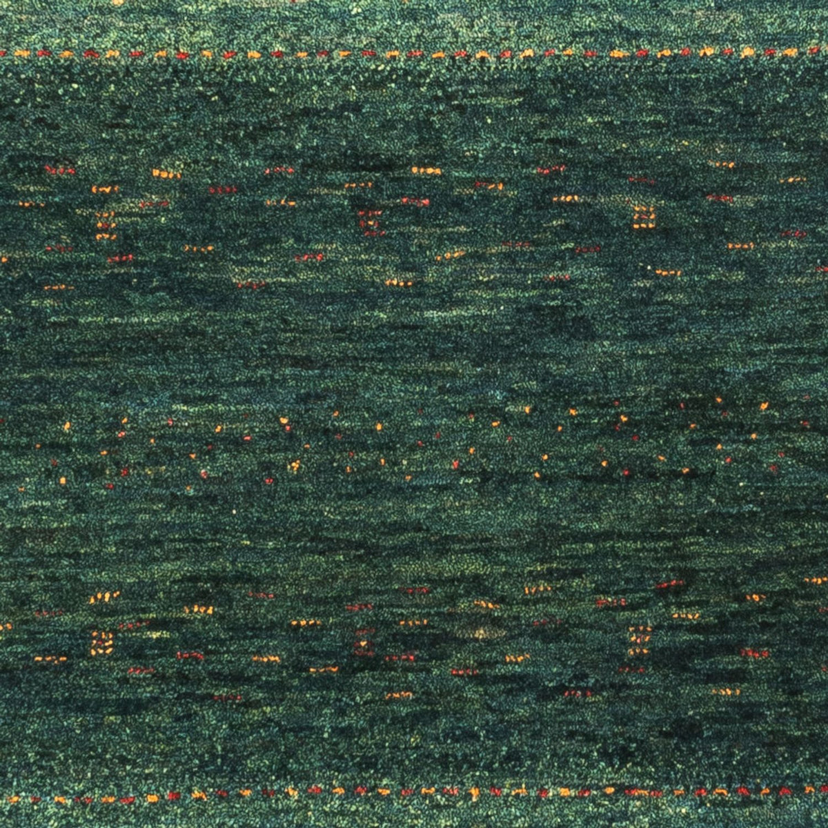 Gabbeh Tapijt - Loribaft Perzisch - 129 x 84 cm - groen