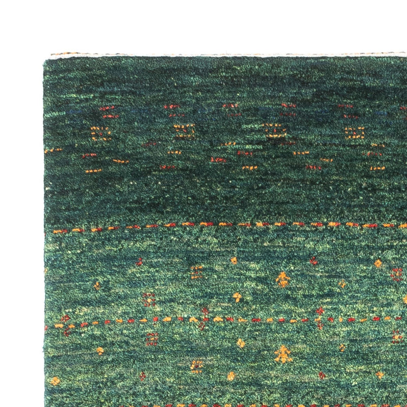 Gabbeh Tapijt - Loribaft Perzisch - 129 x 84 cm - groen