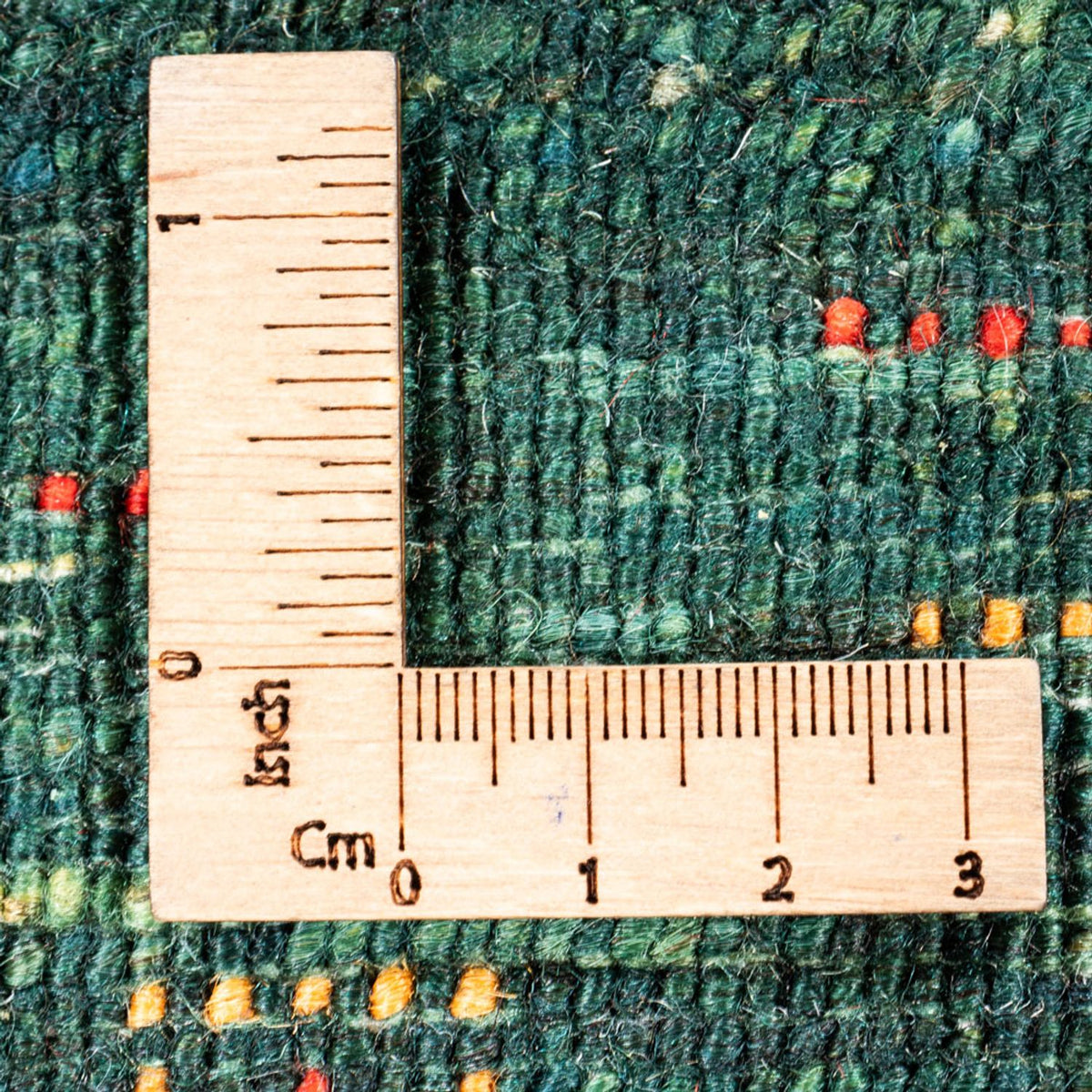 Gabbeh Tapijt - Loribaft Perzisch - 129 x 84 cm - groen