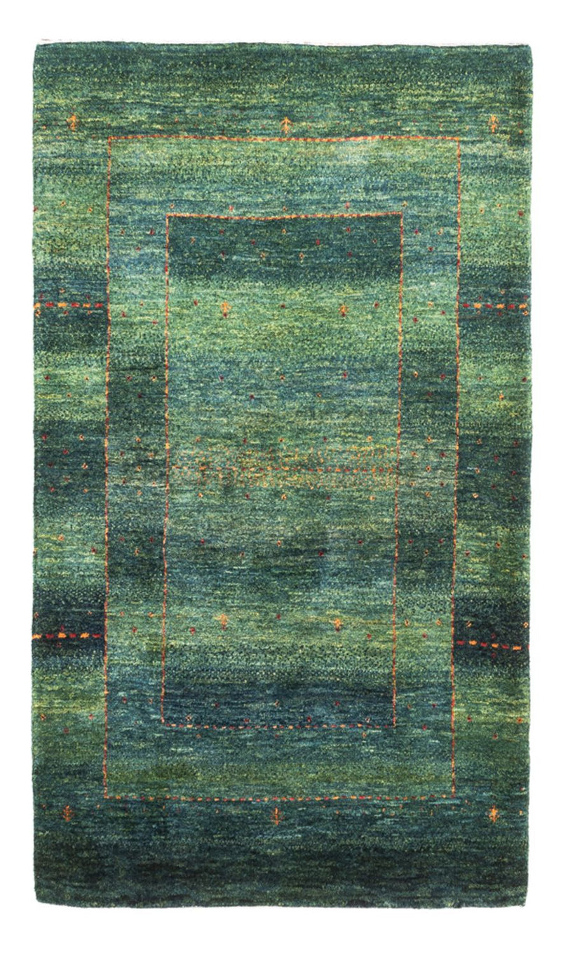 Gabbeh Tapijt - Loribaft Perzisch - 135 x 83 cm - groen