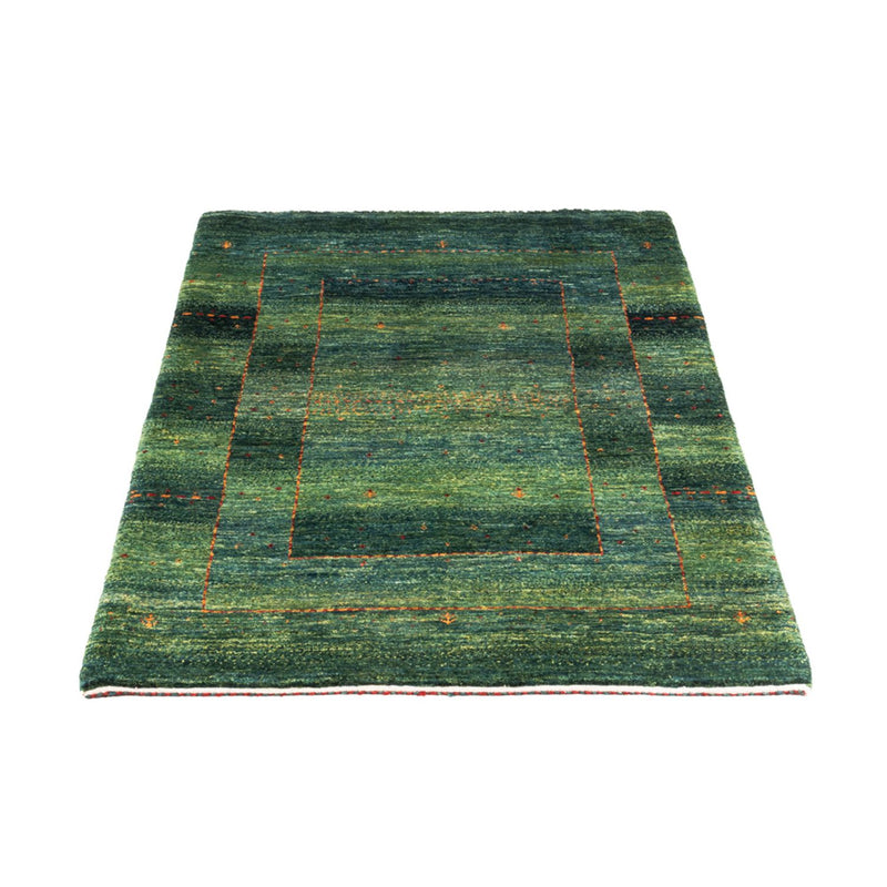 Gabbeh Tapijt - Loribaft Perzisch - 135 x 83 cm - groen