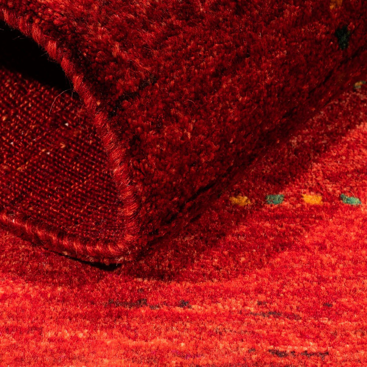 Gabbeh Tapijt - Loribaft Perzisch - 116 x 81 cm - rood