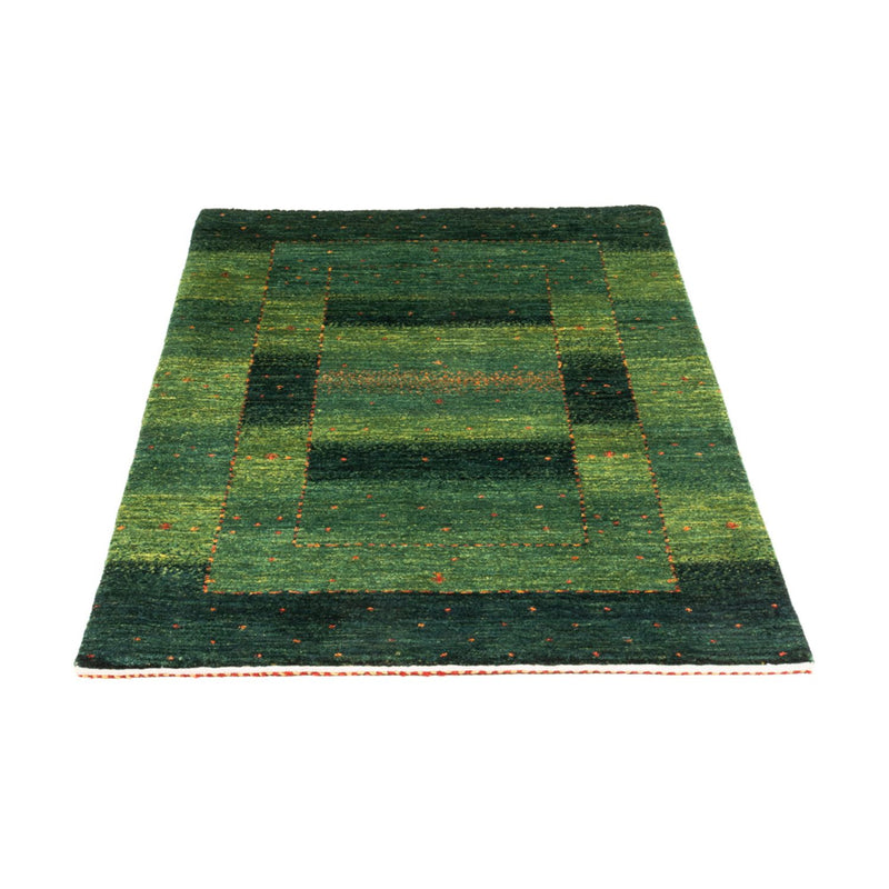 Gabbeh Tapijt - Loribaft Perzisch - 136 x 84 cm - groen
