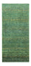 Gabbeh Tapijt - Loribaft Perzisch - 140 x 70 cm - groen
