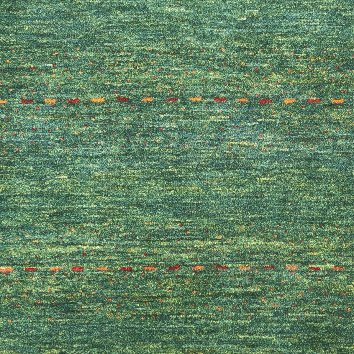 Gabbeh Tapijt - Loribaft Perzisch - 140 x 70 cm - groen